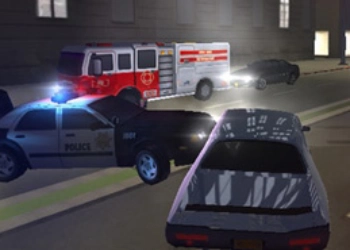 Gta: Závod S Policajty 3D snímek obrazovky hry