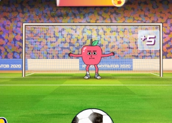 Gumball-Voetbalspel schermafbeelding van het spel