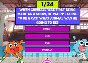 Gumball's Gigantic Trivia Quiz στιγμιότυπο οθόνης παιχνιδιού