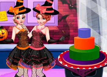 Torta E Festës Së Halloween pamje nga ekrani i lojës