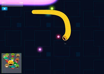 Glückliche Schlangen Spiel-Screenshot
