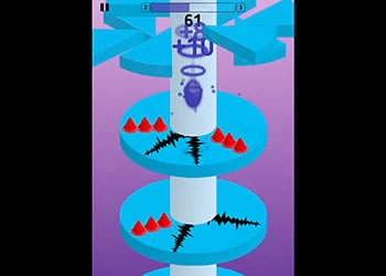 Helix Fall екранна снимка на играта