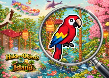 Hidden Objects Island game screenshot
