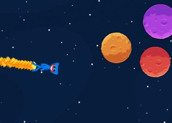 Huggy Wuggy: Vesmírný Let snímek obrazovky hry