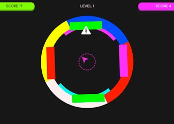 Hyper Color Rush schermafbeelding van het spel