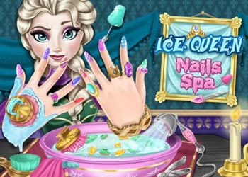 Ice Queen Nails Spa скріншот гри