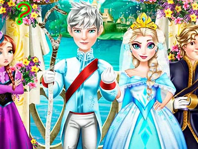 Весільний Поцілунок Льодової Королеви скріншот гри