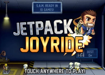 Jetpack Joyride captura de tela do jogo