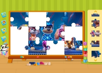 Puzzle din lemn: PAW Patrol captură de ecran a jocului