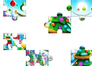 Puzzle A Incastro: Roblox Santa Dash screenshot del gioco