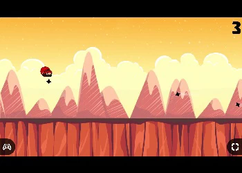 Springe Ninja-Held Spiel-Screenshot