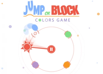 Jump Sau Block Colors Game captură de ecran a jocului