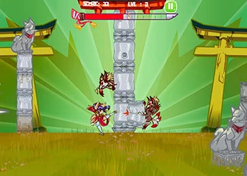 Kitsune Power Destruction snimka zaslona igre
