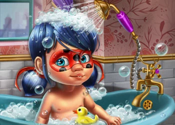 Ladybug Baby Shower Care скрыншот гульні