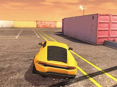 Lamborghini Drift Simulyatoru oyun ekran görüntüsü
