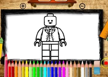 레고 색칠 공부 게임 스크린샷