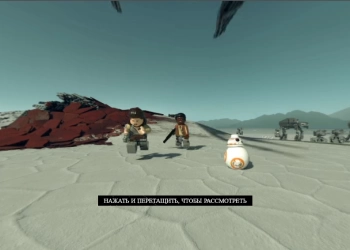 Lego Star Wars: Последните Джедаи екранна снимка на играта