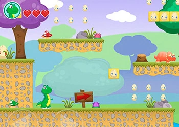 Little Dino Adventure snímek obrazovky hry