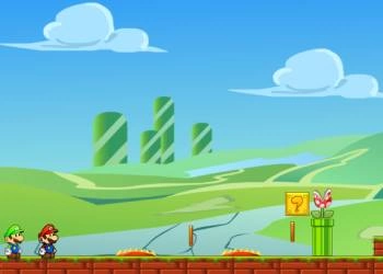 Mario Voor Twee schermafbeelding van het spel