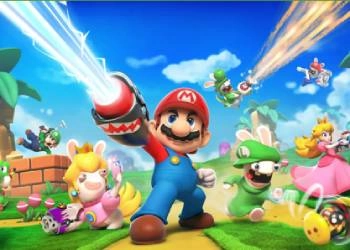 Mario Kingdom Battle game screenshot