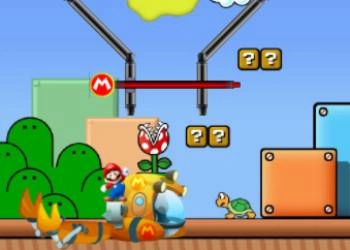 Mario: Pinnen schermafbeelding van het spel