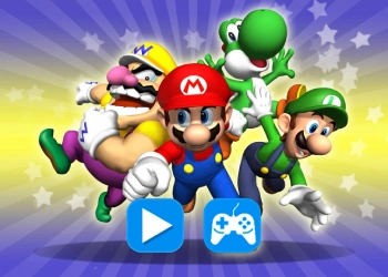 Toboggan Mario capture d'écran du jeu