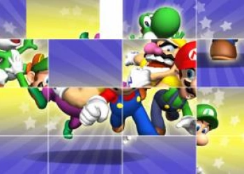 Mario: Puzzle A Scorrimento screenshot del gioco