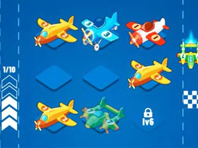 Vliegtuigen Samenvoegen schermafbeelding van het spel