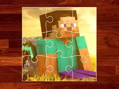 Czas Na Puzzle Minecraft zrzut ekranu gry
