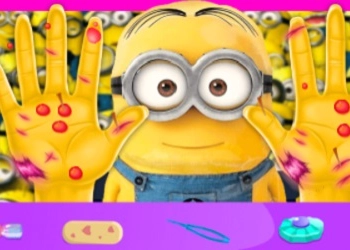 Minion Hand Doctor Game Online - Hospitalskirurgi skærmbillede af spillet