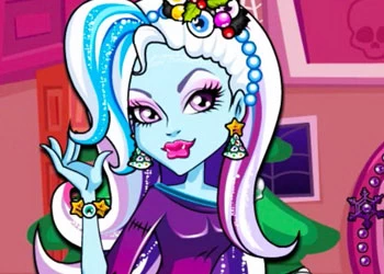 Monster High Jõulupidu mängu ekraanipilt