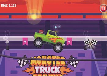Conducción De Camiones Monstruo captura de pantalla del juego