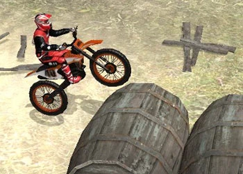 Moto Trial Industrial captura de pantalla del juego