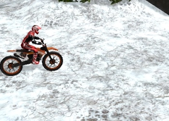 Zimowe Zawody Moto Trials zrzut ekranu gry