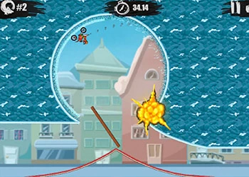Moto X3M 4 Winter schermafbeelding van het spel