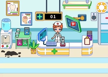 Minha Cidade: Hospital captura de tela do jogo