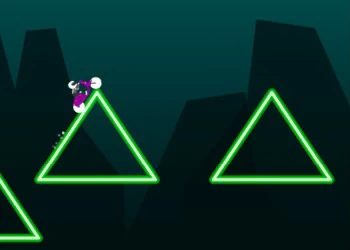 Neon Biker στιγμιότυπο οθόνης παιχνιδιού