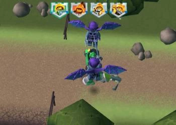 Rycerze Nexo: Oblężenie Kamiennego Kolosa zrzut ekranu gry