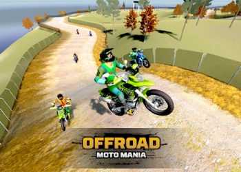 Offroadowa Mania Motocyklowa zrzut ekranu gry