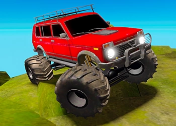 Caminhões Enlameados Offroad captura de tela do jogo