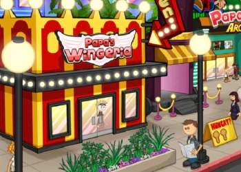 Papa's Wingeria στιγμιότυπο οθόνης παιχνιδιού