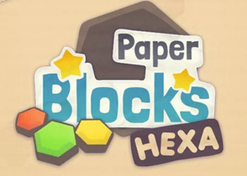 Blocos De Papel Hexa captura de tela do jogo