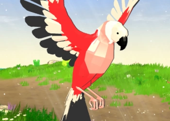 Simulátor Papoušků snímek obrazovky hry