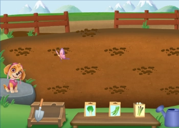 Paw Patrol: Garden Rescue captură de ecran a jocului
