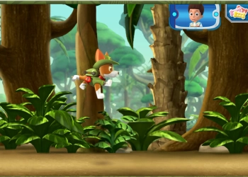 Paw Patrull: Tracker's Jungle Rescue mängu ekraanipilt