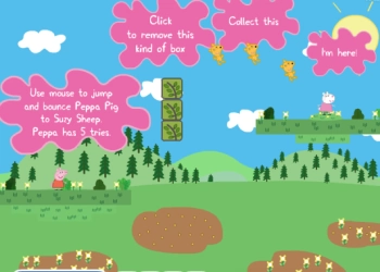 Peppa Pig: Friend Kiss game screenshot