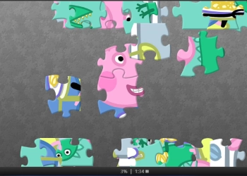 Peppa Pig: George – Quebra-Cabeça captura de tela do jogo