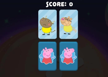 Peppa Pig: Tarjetas De Memoria captura de pantalla del juego