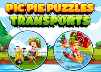 Pic Pie Puzzles Transportes captura de tela do jogo