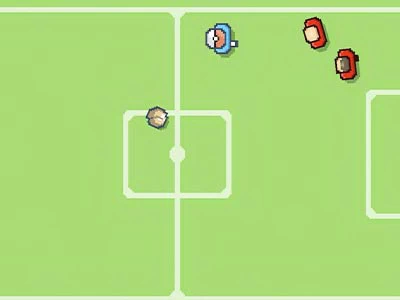 Pixel Soccer captură de ecran a jocului